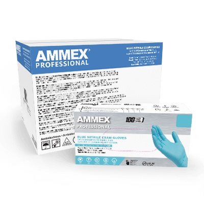 Nitrile Exam Gloves, Powder-Free - Small (100 / box)